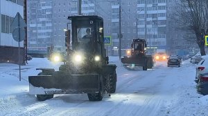 Снегопад на севере области влияет на ситуацию на дорогах