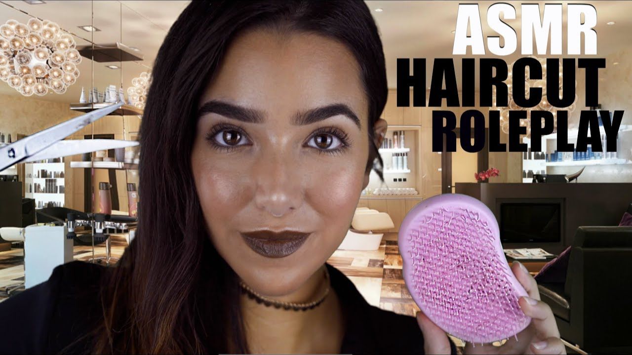 ASMR Haircut Role Play (Scalp Massage, Shaving, Hair Brushing, Hair Inspection, Shampoo...) смотреть онлайн