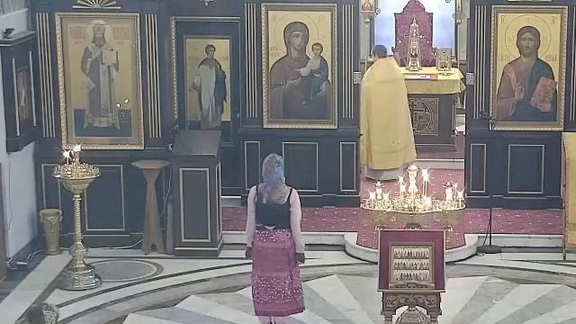 15.12.2025 Божественная Литургия. Понедельник. Седмица 28-я по Пятидесятнице. смотреть онлайн