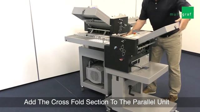 Машина для продольно-поперечного фальцевания Multigraf 435SM & 235KM