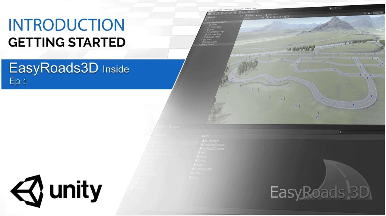 EasyRoads3D v3.2+ for Unity - Introduction - Getting Started смотреть онлайн