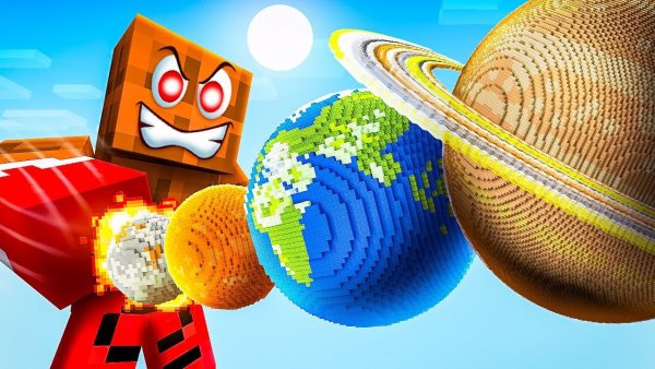 👊🌍РАЗГРОМИ ВСЕ ПЛАНЕТЫ и ПОБЕДИ в Майнкрафт!