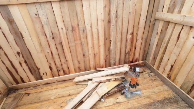 Деревенские будни! Строю новый дом собаке. Часть 1.