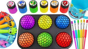 Мультики для самых маленьких. Забавные игрушки. Пластилин Плей до. Слаймы. Волшебство и магия. АСМР