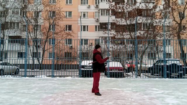 Разминка с двухсекционным шестом весом 1850 гр. (4) смотреть онлайн