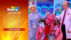 Жить здорово! Выпуск от 15.12.2025