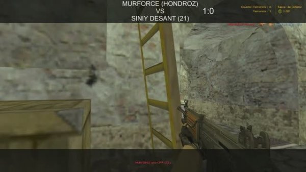 MURFORCE (HONDROZ) -vs- SINIY DESANT (21) // 1/8 нижней сетки // MOSCOW M2X @kn1feTV