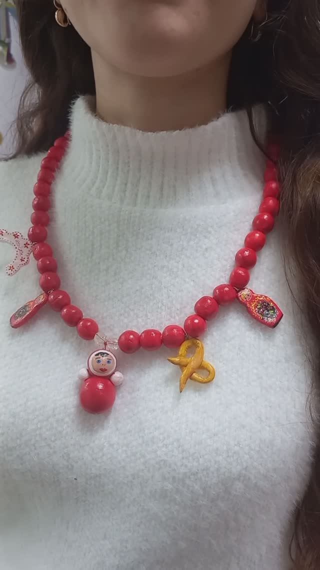 Бусы в русском стиле смотреть онлайн