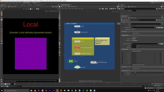 Chapter 15 - Global and local - 11. Local Attributes with Parameters смотреть онлайн