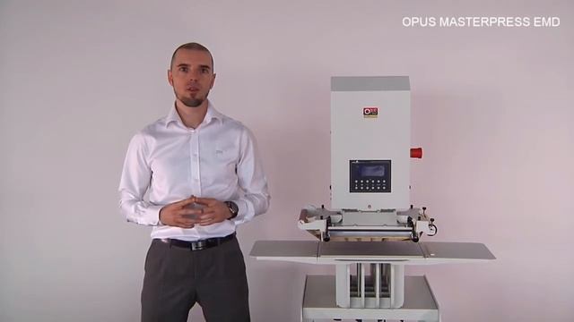 Электрический пресс для тиснения фольгой OPUS Masterpress EMD