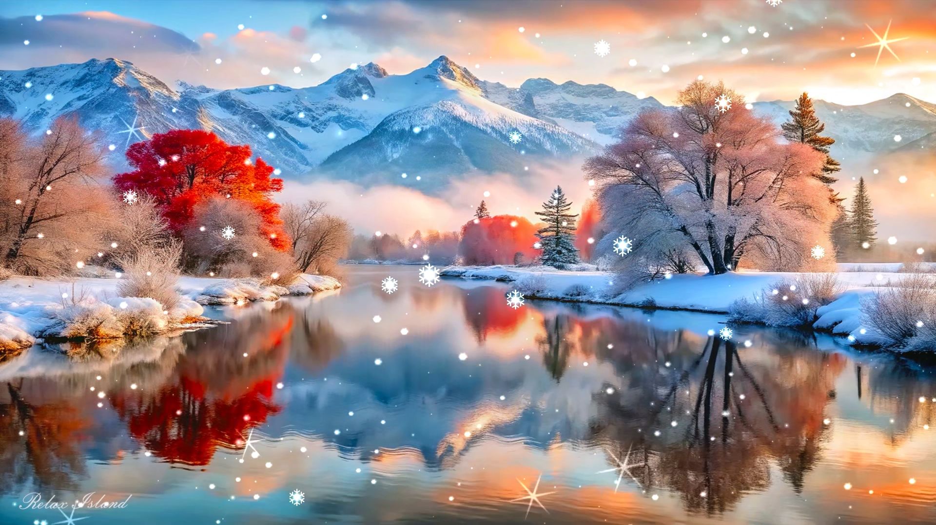 ❄️ ОЧЕНЬ КРАСИВАЯ УСПОКАИВАЮЩАЯ МУЗЫКА ДЛЯ СНА 🎵 РАССЛАБЛЯЮЩАЯ МУЗЫКА ДЛЯ ДУШИ В ЛУЧАХ ЗАКАТА смотреть онлайн