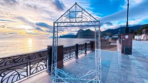 Крым СУДАК Прогулка по Набережной