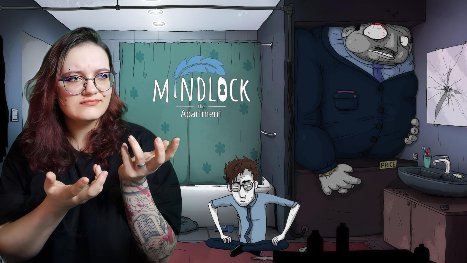 Надувной босс прямо у меня в туалете! ➤ Mindlock - The Apartment #3