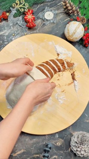 Новогодняя 🎆хлебная магия! Превращаю простую выпечку в хлебную сказку