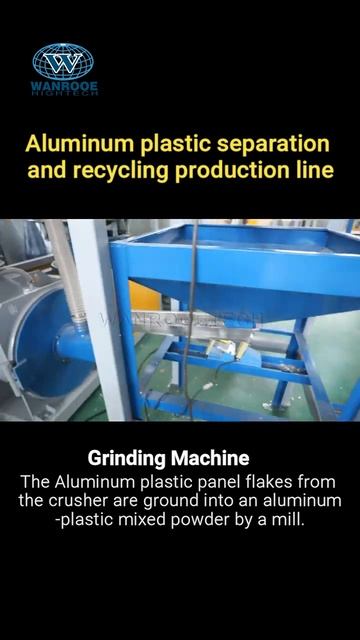 Линия для переработки пластико-алюминиевых отходов, для разделения алюминия и пластика смотреть онлайн