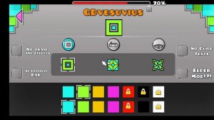 я нашёл geometry dash в geometry dash
