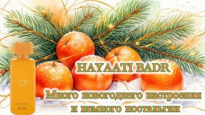 Hayaati Badr. Много новогоднего настроения и немного ностальгии…