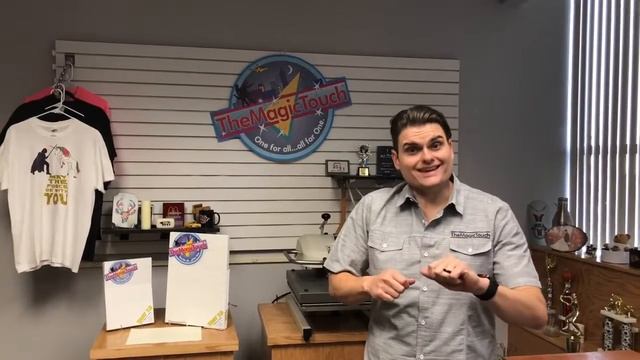 Все для термотрасферного переноса: трансферная бумага TheMagicTouch