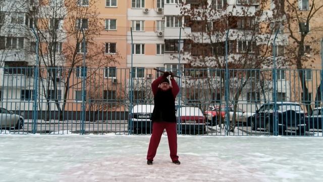 Разминка с двухсекционным шестом весом 1850 гр. (10) смотреть онлайн