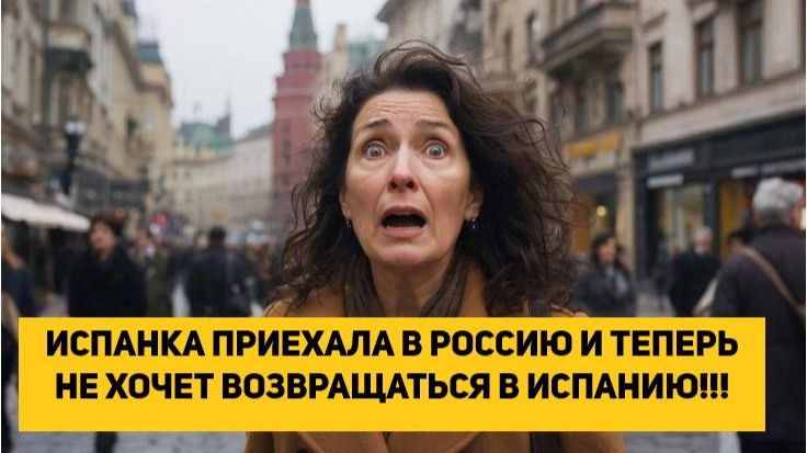ИСПАНКА ПРИЕХАЛА В РОССИЮ И ТЕПЕРЬ НЕ ХОЧЕТ ВОЗВРАЩАТЬСЯ В ИСПАНИЮ!!! смотреть онлайн