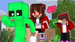 Космический друг Майки и Джей Джей - Анимация для Майнкрафта