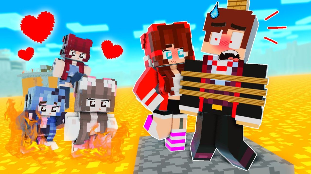 Сестры Джей Джей против ДЖЕЙ Джей - ВАМПИР против ОБОРОТНЯ - пол покрыт ЛАВОЙ смотреть онлайн