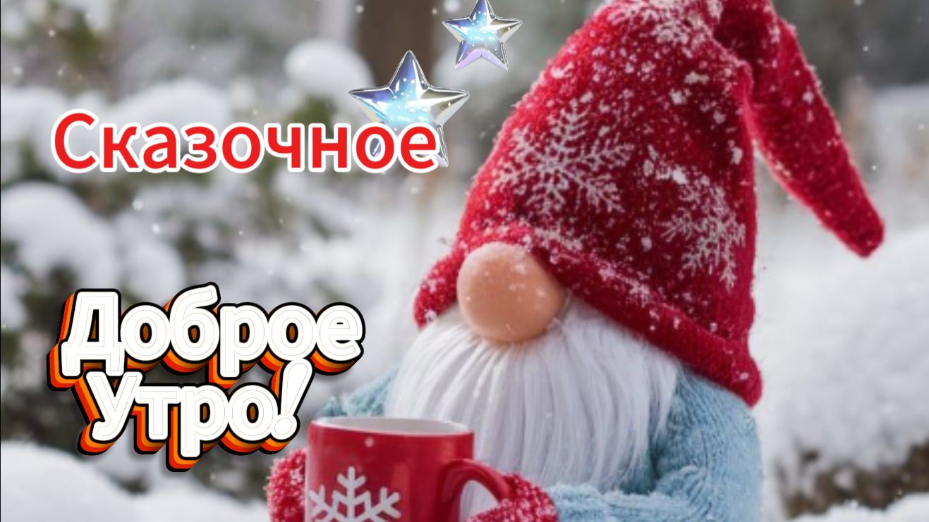 Сказочное Доброе Утро! ❄️ Самые теплые пожелания этой зимой смотреть онлайн