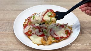 Вкусный рецепт за 10 минут из кабачков на завтрак! Кабачковая пицца на сковороде! Просто и быстро