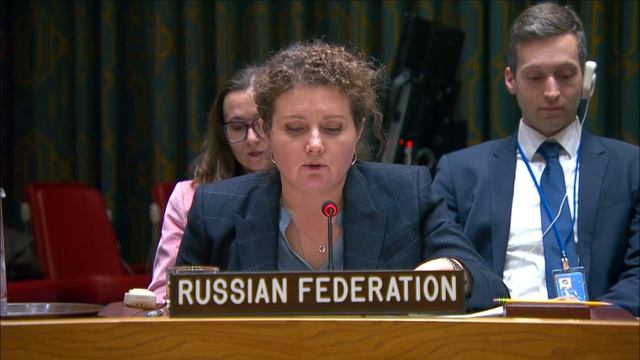 EoV By Anna Evstigneeva After UNSC Vote On Draft Resolution “Youth, Peace And Security