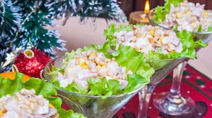 Салат «БУРЖУЙ» - рецепт вкусного и нежного салата на праздничный стол!