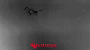 ❌🇺🇦🛩️Уничтожение украинского дальнобойного дрона-камикадзе Ан-196 «Лютый» огнём мобильной…🔽🔽🔽