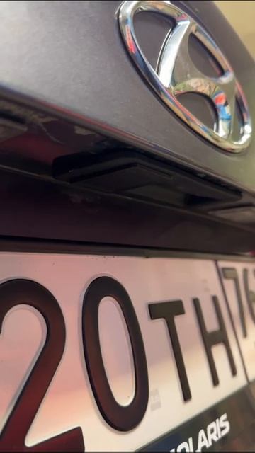 Откидная камера Хендай солярис