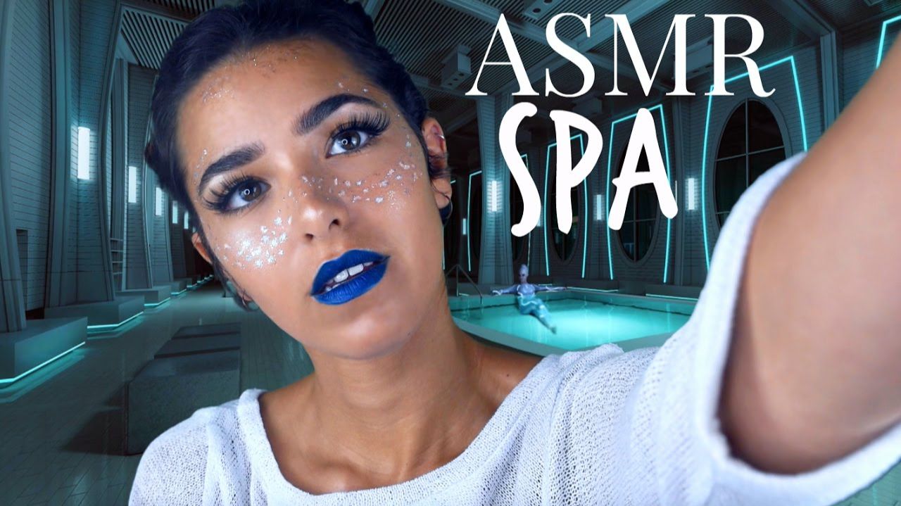 ASMR Spa (Scalp Massage, Face Massage, Personal Attention, Lotion, Gloves, Cottons, Tapping..) смотреть онлайн