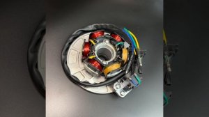 Генератор (статор) для питбайка Kayo 125-160 кубов, Irbis TTR 125 (6 катушек) на платформе