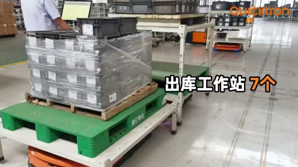 Quicktron Robotics внедряет роботы в Tonghui Logistics
