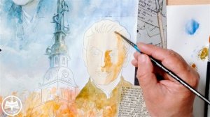 Наша Победа! Видеоурок «Шпиль собора Петропавловской крепости» техника-пастель, акварель