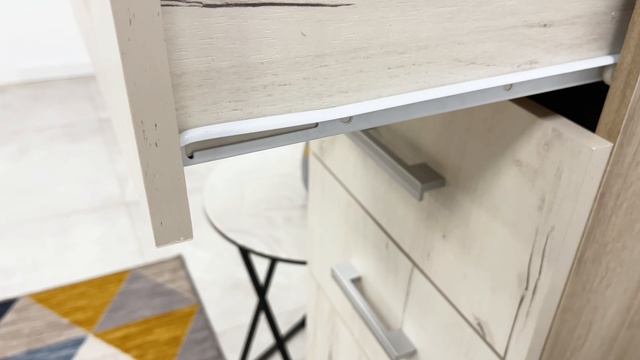 Гармония КМ 602 Комод Дуб крафт белый, Дуб крафт с смотреть онлайн