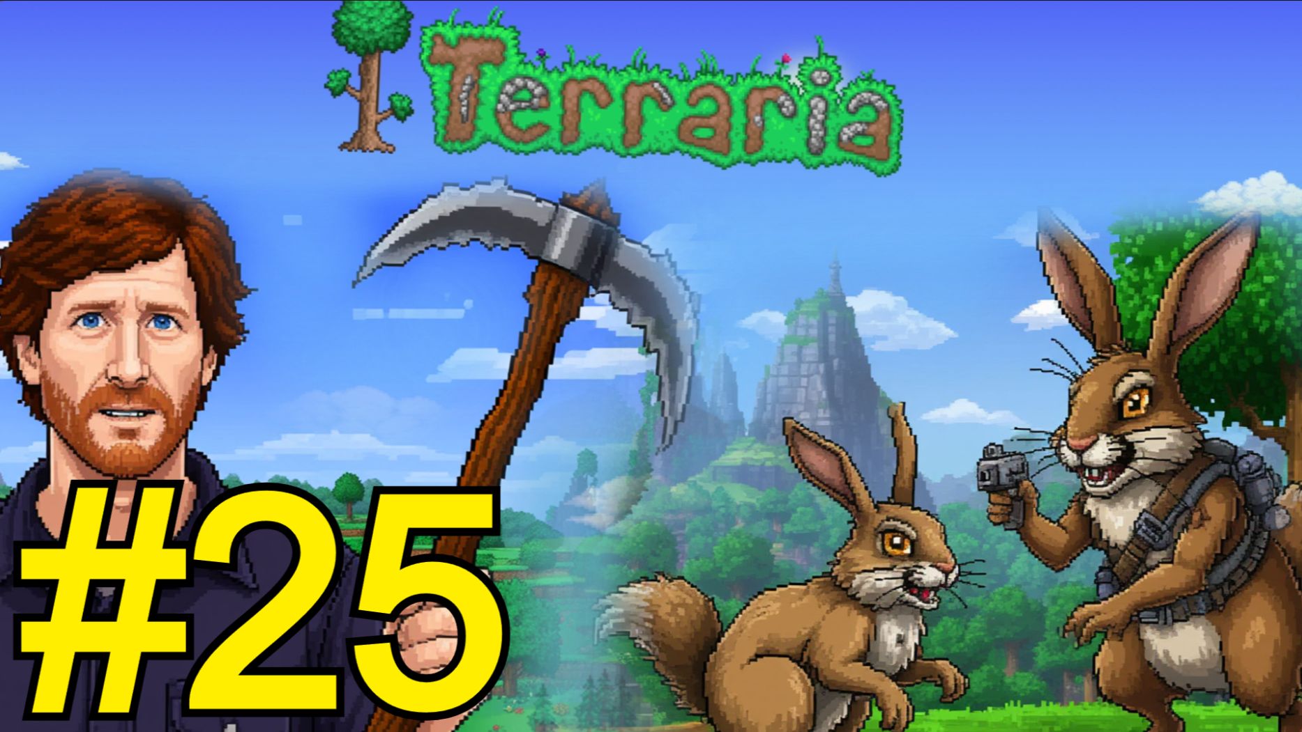 Terraria Прохождение(2025) ч25 Пчела и копаем в аду смотреть онлайн