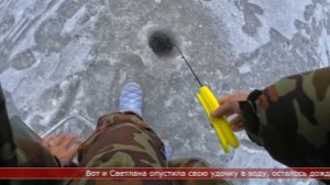 15.12.2025 Сахалинские блоги. ВИДЕО ОТ СВЕТЛАНЫ. Первая подлёдная рыбалка