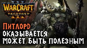 ПИТЛОРД ОКАЗЫВАЕТСЯ ПОЛЕЗНЫЙ ГЕРОЙ: Zpanzzzzz (Ne) vs Deathnote (Hum) Warcraft 3 Reforged