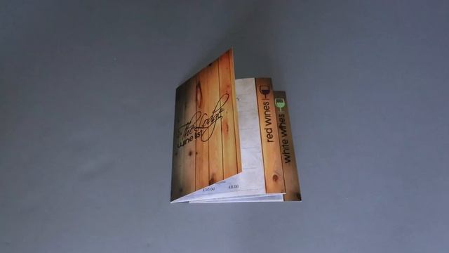 Изготовление меню и винных карт на биговально-перфорационно-резальном оборудовании Duplo DC