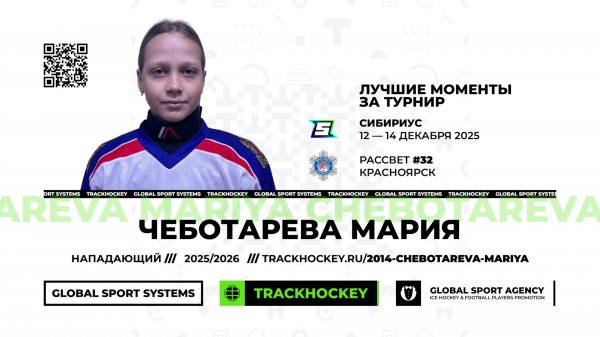 Чеботарева Мария • Лучшие моменты за турнир Сибириус 2016 • 12 — 14 декабря 2025