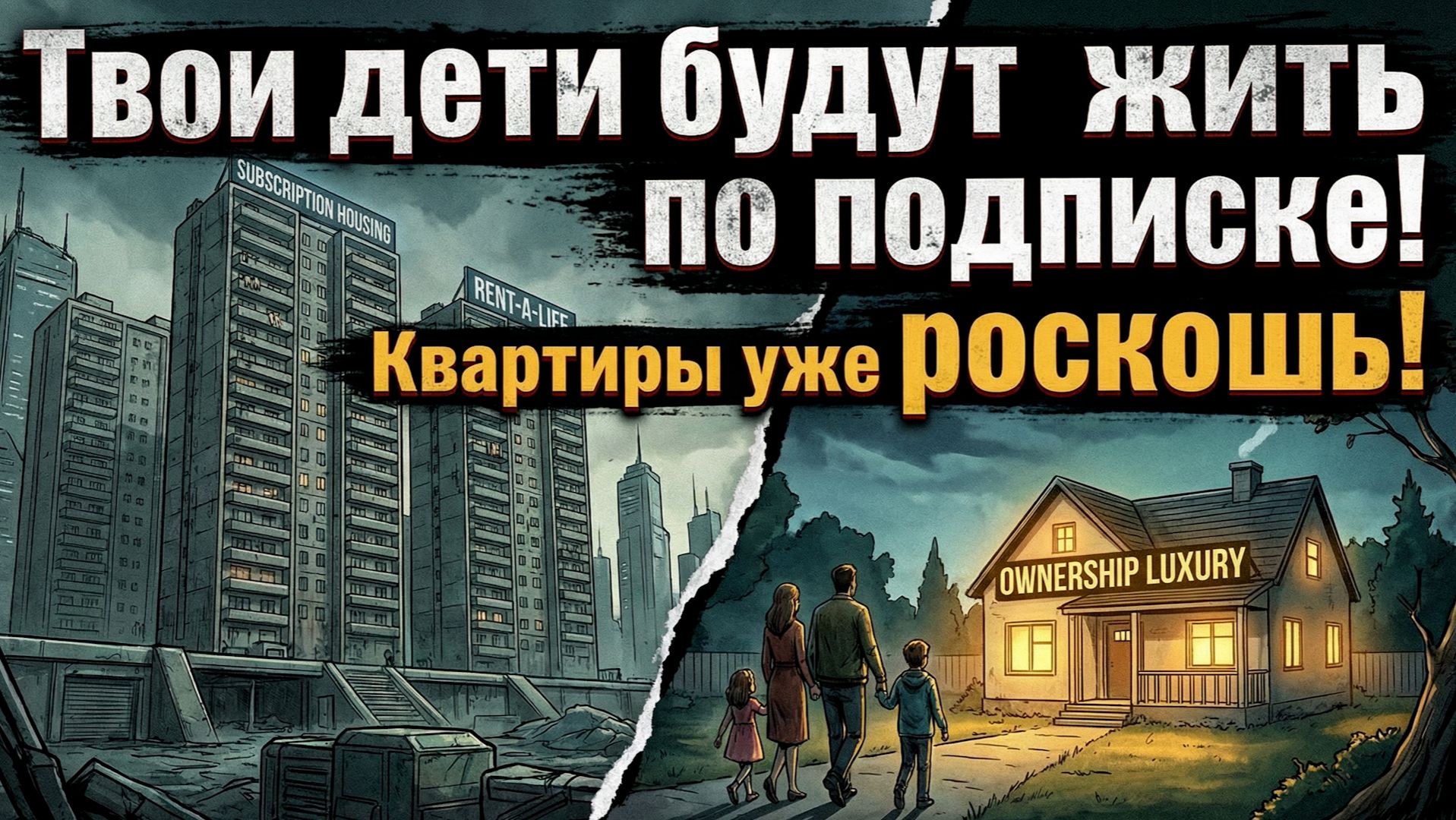 Своя квартира исчезает. Кто скупает жильё и зачем нас переводят на вечную аренду смотреть онлайн