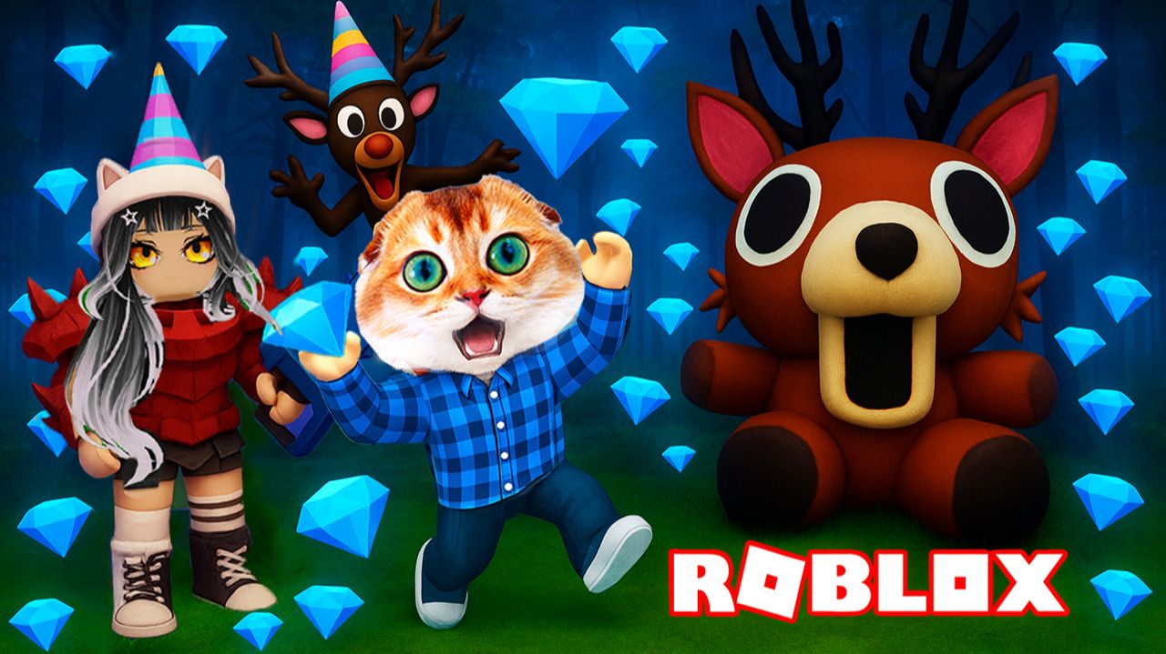 Вечеринка обновлений в 99 ночей в лесу с летучей мышью в Роблокс. 99 Nights in the Forest в Roblox