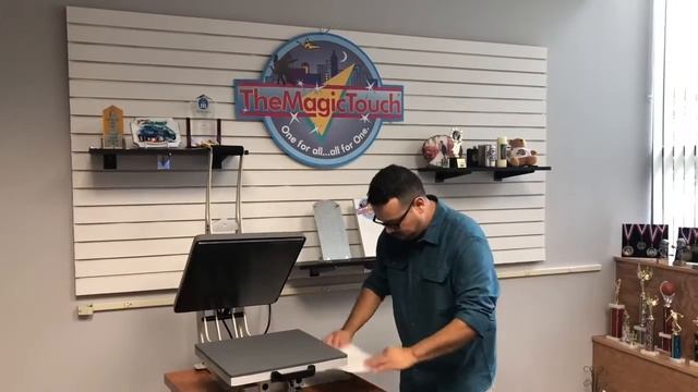 Как декорировать магнитный винил с помощью трансферной бумаги CPM 6.2