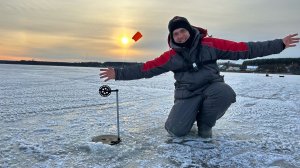 ЛЁД ТРЕЩИТ, НО МЫ ВЫШЛИ!ПЕРВЫЙ ЛЕД 2025-2026! РЫБАЛКА НА ЖЕРЛИЦЫ И ОКУНЯ