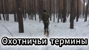 Охотничьи термины