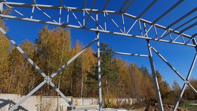 Монтаж обшивки здания из металлоконструкций смотреть онлайн