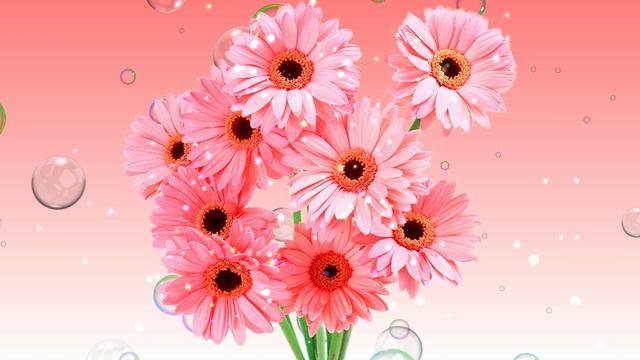 Футаж. Цветочный фон 247 смотреть онлайн