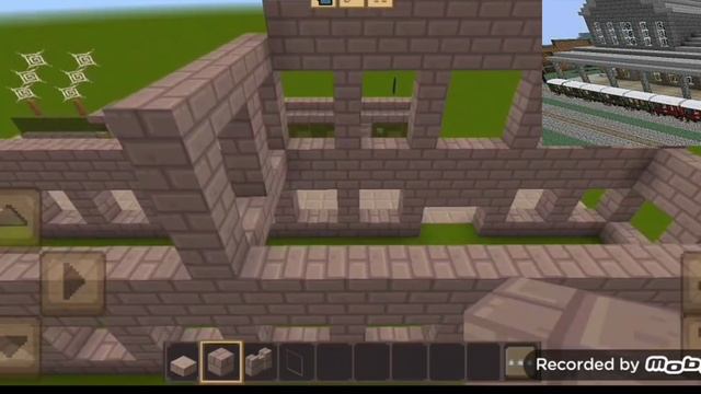 Попытался построить вокзал в Майнкрафте... | VADIMMASTERIMTV